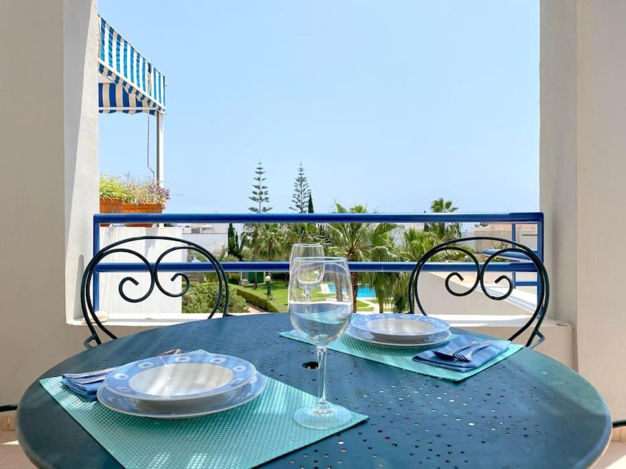 Atico Con Vistas Al Mar En Primera Linea De Playa Vera Exterior foto