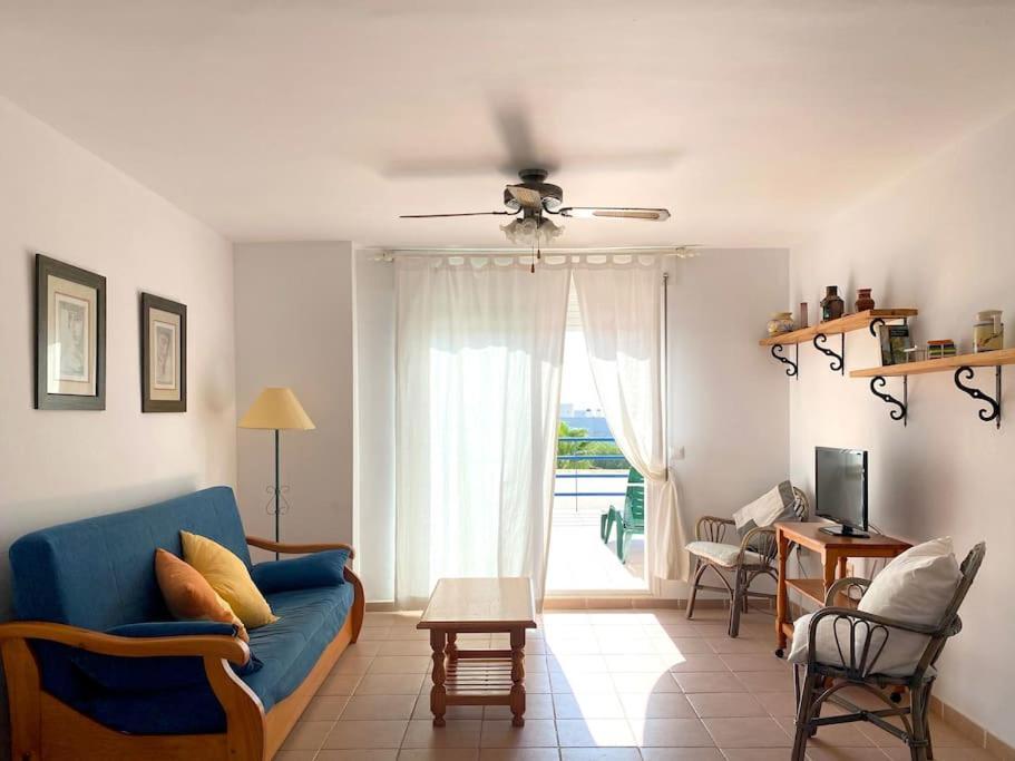Atico Con Vistas Al Mar En Primera Linea De Playa Vera Exterior foto